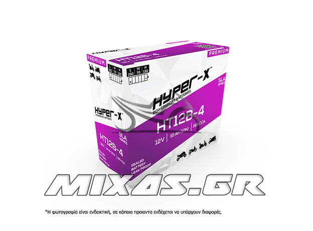 ΜΠΑΤΑΡΙΑ HYPER-X YT12B-BS SLA ΜΠΑΤΑΡΙΑ HYPER-X YT12B-BS SLA