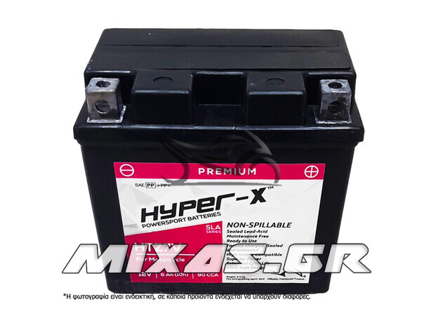 ΜΠΑΤΑΡΙΑ HYPER-X YTZ7V SLA ΜΠΑΤΑΡΙΑ HYPER-X YTZ7V SLA