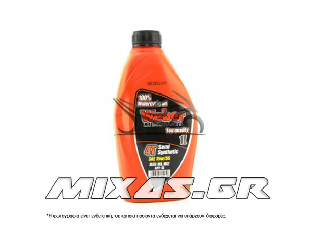 ΛΑΔΙ ΚΙΝΗΤΗΡΑ WEBER 15W50 1L