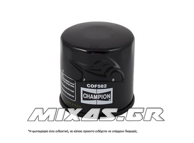 ΦΙΛΤΡΟ ΛΑΔΙΟΥ COF582/HF682 VOGE 525 CFMOTO CF650 MT CHAMPION ΦΙΛΤΡΟ ΛΑΔΙΟΥ COF582/HF682 VOGE 525 CFMOTO CF650 MT CHAMPION