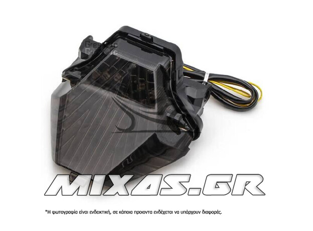 ΦΑΝΑΡΙ ΠΙΣΩ ΠΡΟΣΑΡΜΟΓΗΣ YAMAHA XT-660/MT-07/FZ6/XVS-650 LED ΦΙΜΕ ΜΕ ΦΛΑΣ ROC