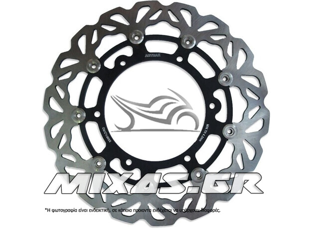 ΔΙΣΚΟΠΛΑΚΑ ΕΜΠΡΟΣ KAWASAKI Z750/1000/VERSUS 07 A-ARTRAX ΔΙΣΚΟΠΛΑΚΑ ΕΜΠΡΟΣ KAWASAKI Z750/1000/VERSUS 07 A-ARTRAX