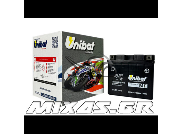 ΜΠΑΤΑΡΙΑ UNIBAT CTZ7V-BS/YTZ7V ΜΕ ΥΓΡΑ ΜΠΑΤΑΡΙΑ UNIBAT CTZ7V-BS/YTZ7V ΜΕ ΥΓΡΑ