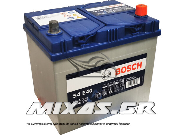 ΜΠΑΤΑΡΙΑ BOSCH S4 E40 65AH ΜΠΑΤΑΡΙΑ BOSCH S4 E40 65AH
