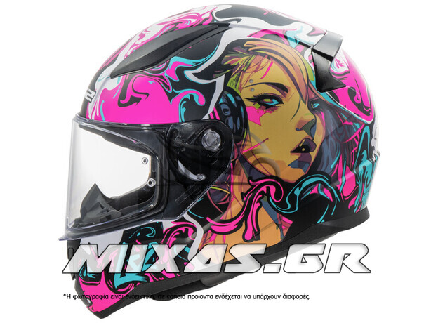 ΚΡΑΝΟΣ LS2 FF353 RAPID II CYBERG 22.06 ΚΛΕΙΣΤΟ ΠΑΙΔΙΚΟ ΡΟΖ