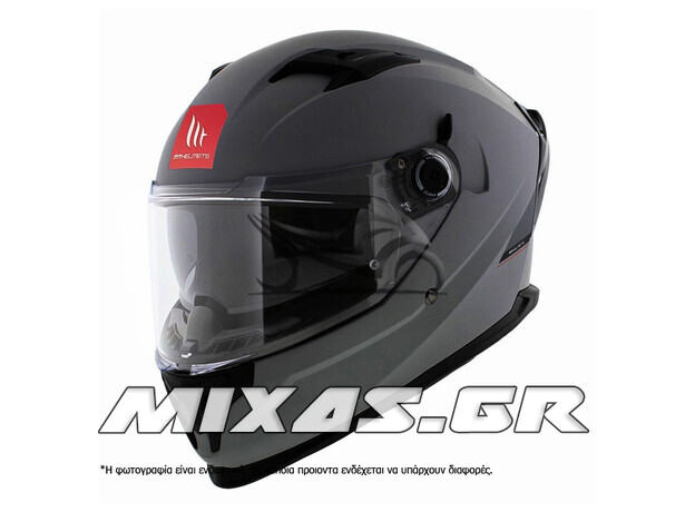 ΚΡΑΝΟΣ MT ΚΛΕΙΣΤΟ (FULLFACE) BRAKER SV ΓΚΡΙ ΜΑΤ