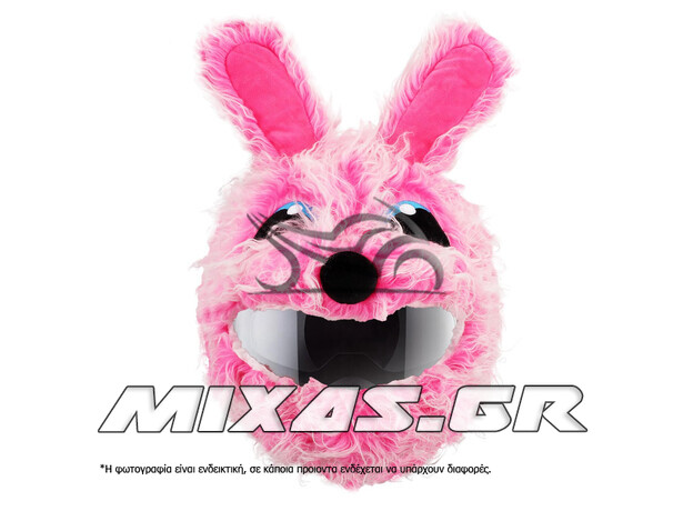ΚΑΛΥΜΜΑ ΚΡΑΝΟΥΣ ΥΦΑΣΜΑΤΙΝΟ PINK FLUFFY RABBIT