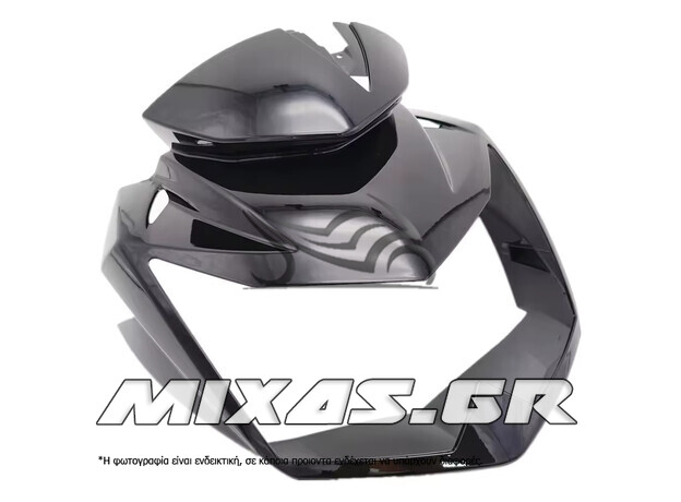 ΜΑΣΚΑ ΦΑΝΟΥ KAWASAKI Ζ-750 (07-12) GEN2 ΜΑΥΡΗ MS-PARTS
