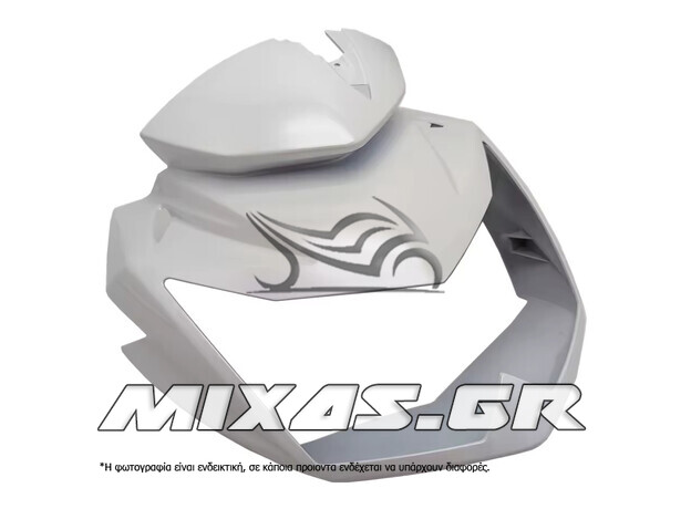 ΜΑΣΚΑ ΦΑΝΟΥ KAWASAKI Ζ-750 (07-12) GEN2 ΛΕΥΚΗ MS-PARTS