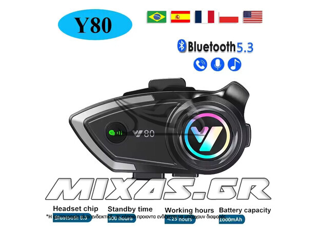 ΕΝΔΟΕΠΙΚΟΙΝΩΝΙΑ/BLUETOOTH NYF Y80 5.3 ΜΑΥΡΗ ROC ΕΝΔΟΕΠΙΚΟΙΝΩΝΙΑ/BLUETOOTH NYF Y80 5.3 ΜΑΥΡΗ ROC