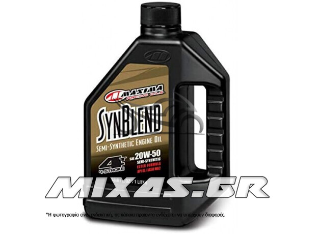 ΛΑΔΙ ΚΙΝΗΤΗΡΑ MAXIMA SYN BLEND 20W-50 1lt ΛΑΔΙ ΚΙΝΗΤΗΡΑ MAXIMA SYN BLEND 20W-50 1lt
