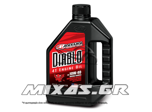 ΛΑΔΙ ΚΙΝΗΤΗΡΑ MAXIMA DIABLO 10W-40 MINERAL 1lt ΛΑΔΙ ΚΙΝΗΤΗΡΑ MAXIMA DIABLO 10W-40 MINERAL 1lt