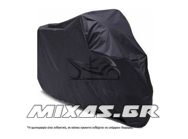 ΚΟΥΚΟΥΛΑ ΜΟΤΟ WINGER MC1505002 ΜΑΥΡΗ ΕΝΙΣΧΥΜΕΝΗ ΜΕ ΚΛΙΠΣ