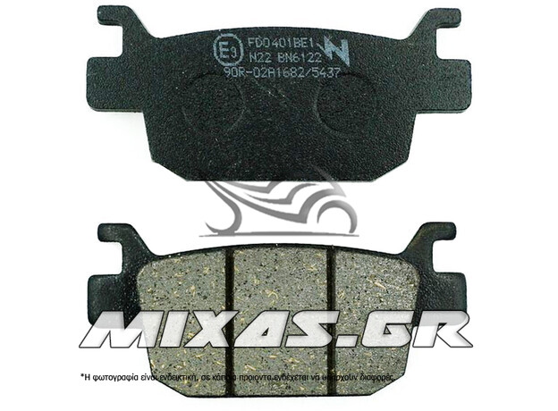 ΤΑΚΑΚΙΑ NEWFREN FD0401BE1/F415/908 ΠΙΣΩ HONDA SH-150/300/350