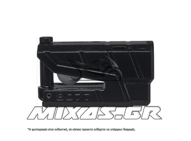 ΛΟΥΚΕΤΟ ΔΙΣΚΟΥ ABUS 8077 ΜΕ ΣΥΝΑΓΕΡΜΟ ΜΑΥΡΟ