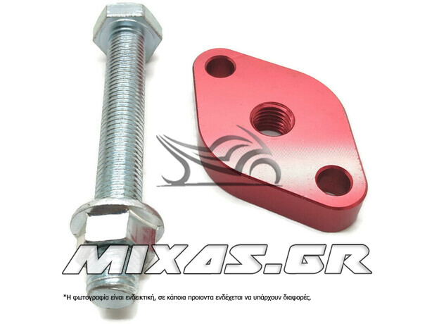 ΤΕΝΤΩΤΗΡΑΣ ΚΑΔΕΝΑΣ ΕΚΚΕΝΤΡΟΦΟΡΟΥ (ΜΗΧΑΝΙΚΟΣ) HONDA INNOVA/GTR-150/CBR-125 ΚΟΚΚΙΝΟΣ AJI RACING