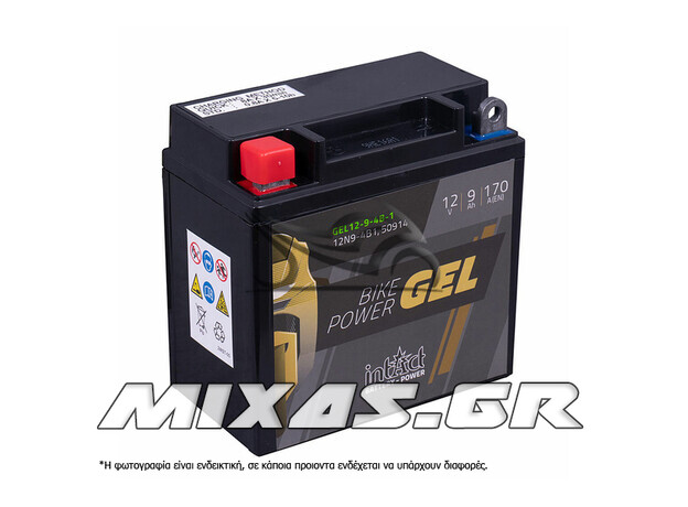 ΜΠΑΤΑΡΙΑ INTACT YTX9A-BS/YB9-B/12N9-4B-1 GEL