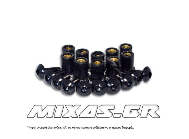 ΒΙΔΕΣ ΖΕΛΑΤΙΝΑΣ ΜΕ ΛΑΣΤΙΧΑ 10ΤΜΧ ΜΑΥΡΕΣ SHARK