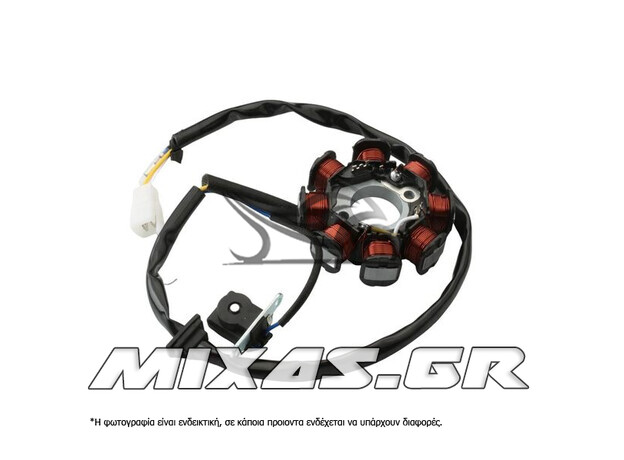 ΠΗΝΙΟΦΟΡΟΣ SYM SYMPHONY SR125/150 8 ΜΠΟΜΠΙΝΕΣ 3 ΚΑΛΩΔΙΑ Ζ7Α