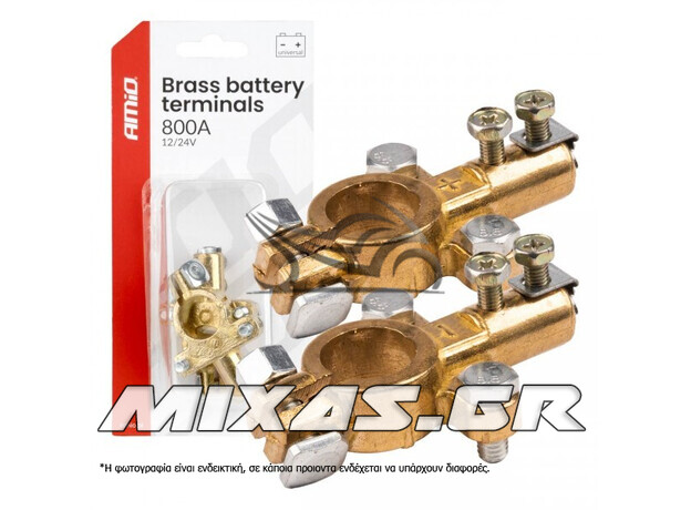 ΑΚΡΟΔΕΚΤΕΣ ΜΠΑΤΑΡΙΑΣ 12V800