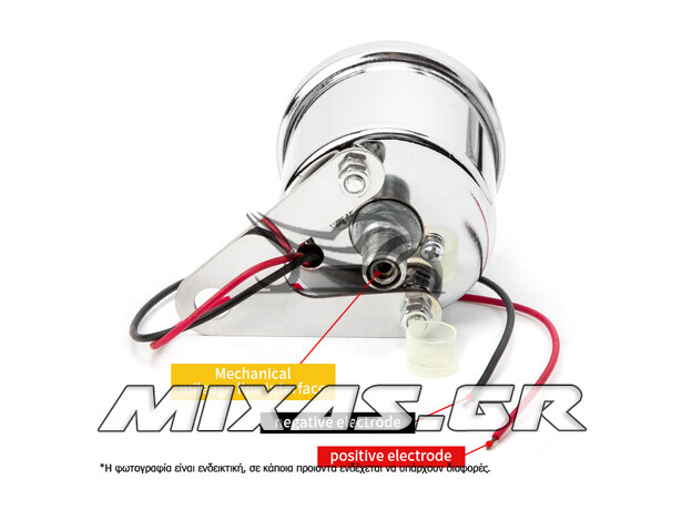 ΚΟΝΤΕΡ UNIVERSAL (ΑΝΑΛΟΓΙΚΟ) RETRO STYLE ΜΕ LED ΦΩΤΙΣΜΟ 180kmh MS-PARTS