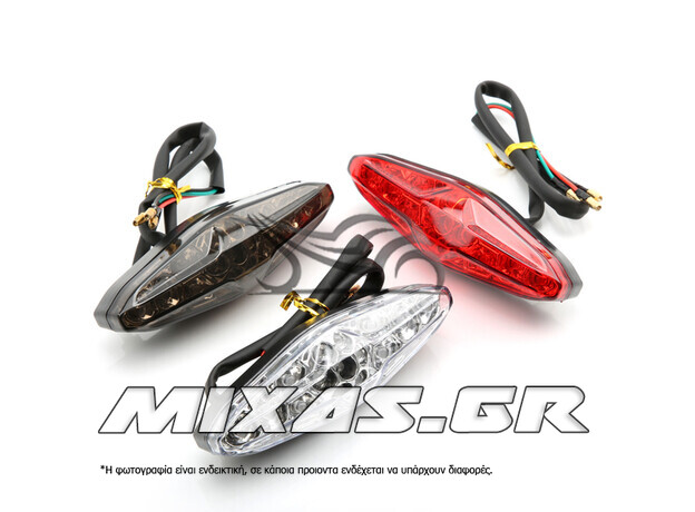 ΦΑΝΑΡΙ ΠΙΣΩ/ΣΤΟΠ UNIVERSAL LED ΛΕΥΚΟ MS-PARTS