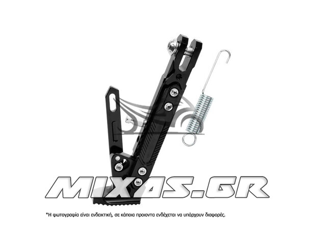 ΣΤΑΝ ΠΛΑΙΝΟ ΜΟΤΟ CNC UNIVERSAL ΡΥΘΜΙΖΟΜΕΝΟ 18.5cm-25cm ΜΑΥΡΟ MS-PARTS