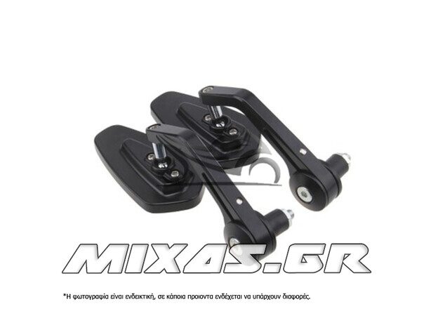 ΚΑΘΡΕΠΤΕΣ ΓΙΑ ΑΝΤΙΒΑΡΑ MOTO ΤΡΙΓΩΝΙΚΟΙ ΜΑΥΡΟΙ ΝΟ2 MS-PARTS