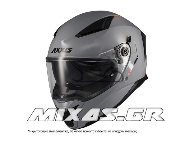 ΚΡΑΝΟΣ AXXIS ΚΛΕΙΣΤΟ (FULLFACE) PANTHER SV ECE 22.6 A12 NARDO GREY