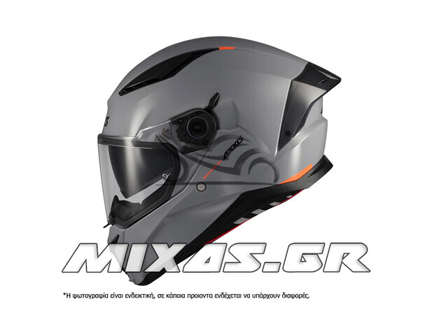 ΚΡΑΝΟΣ AXXIS ΚΛΕΙΣΤΟ (FULLFACE) PANTHER SV ECE 22.6 A12 NARDO GREY