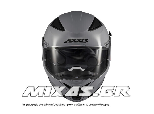 ΚΡΑΝΟΣ AXXIS ΚΛΕΙΣΤΟ (FULLFACE) PANTHER SV ECE 22.6 A12 NARDO GREY