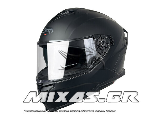 ΚΡΑΝΟΣ PILOT CORSAIR SV (FULLFACE) ΜΑΥΡΟ ΜΑΤ + PINLOCK