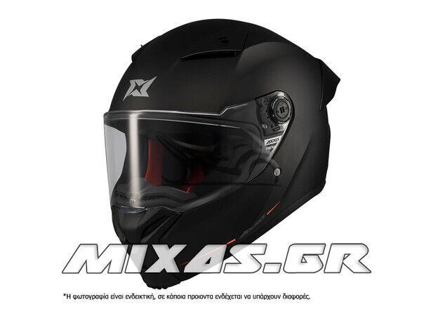 ΚΡΑΝΟΣ AXXIS ΚΛΕΙΣΤΟ (FULLFACE) FENIX ECE 22.6 A1 ΜΑΥΡΟ ΜΑΤ