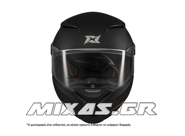 ΚΡΑΝΟΣ AXXIS ΚΛΕΙΣΤΟ (FULLFACE) FENIX ECE 22.6 A1 ΜΑΥΡΟ ΜΑΤ