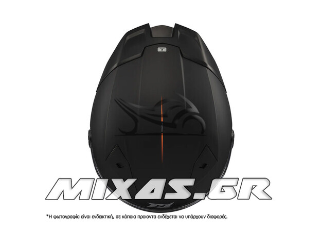 ΚΡΑΝΟΣ AXXIS ΚΛΕΙΣΤΟ (FULLFACE) FENIX ECE 22.6 A1 ΜΑΥΡΟ ΜΑΤ