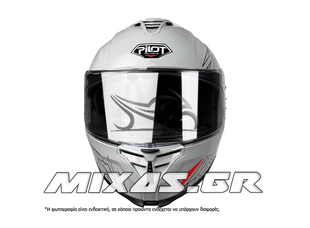 ΚΡΑΝΟΣ PILOT CORSAIR SV CITY (FULLFACE) ΓΚΡΙ + PINLOCK