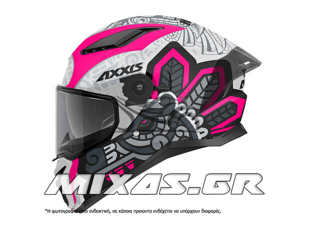 ΚΡΑΝΟΣ AXXIS ΚΛΕΙΣΤΟ (FULLFACE) PANTHER SV ECE 22.06 PUNCH A8