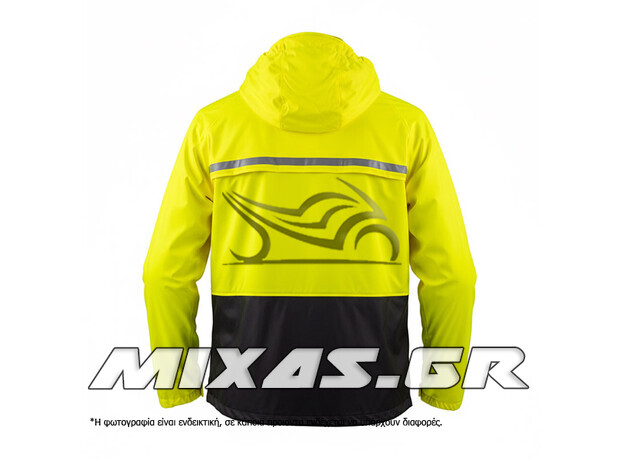 ΑΔΙΑΒΡΟΧΟ/ΑΝΤΙΑΝΕΜΙΚΟ ΜΠΟΥΦΑΝ STRETCHED ΜΑΥΡΟ/FLUO