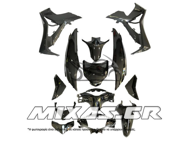 ΚΟΥΣΤΟΥΜΙ HONDA SUPRA-X 125 ΜΑΥΡΟ MAL HELMIN