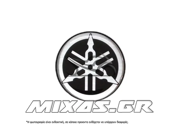 ΑΥΤΟΚΟΛΛΗΤΟ ΣΗΜΑ ΚΡΥΣΤΑΛΛΟ ΤΙΜΟΝΟΠΛΑΚΑΣ YAMAHA N-MAX-125/155 ΑΣΗΜΙ ΓΝΗΣΙΟ