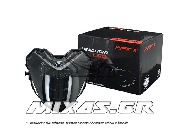 ΦΑΝΑΡΙ ΕΜΠΡΟΣ HONDA GTR-150 LED ΦΙΜΕ HYPER-X