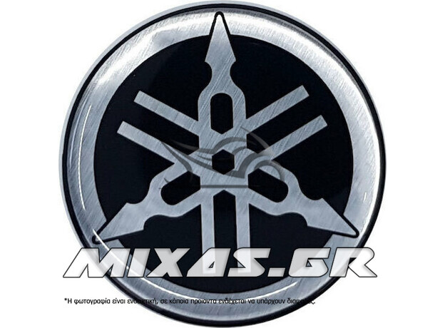 ΑΥΤΟΚΟΛΛΗΤΟ ΣΗΜΑ ΚΡΥΣΤΑΛΛΟ YAMAHA 4,5cm ΜΕΓΑΛΟ ΑΣΗΜΙ ΓΝΗΣΙΟ