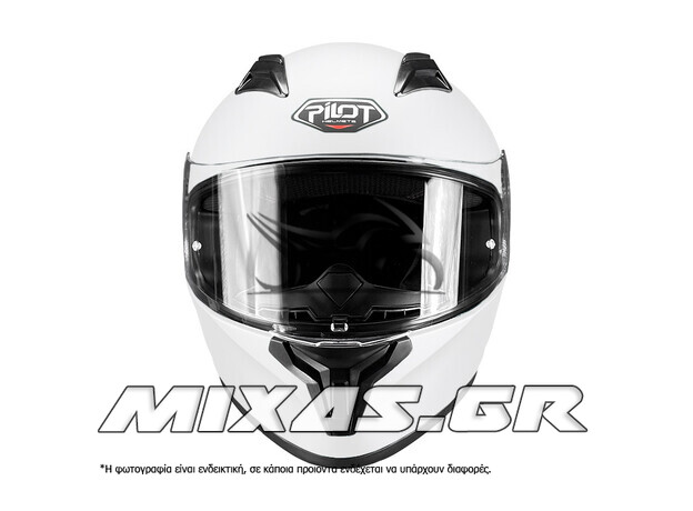 ΚΡΑΝΟΣ PILOT FLEX ΚΛΕΙΣΤΟ (FULLFACE) ΛΕΥΚΟ