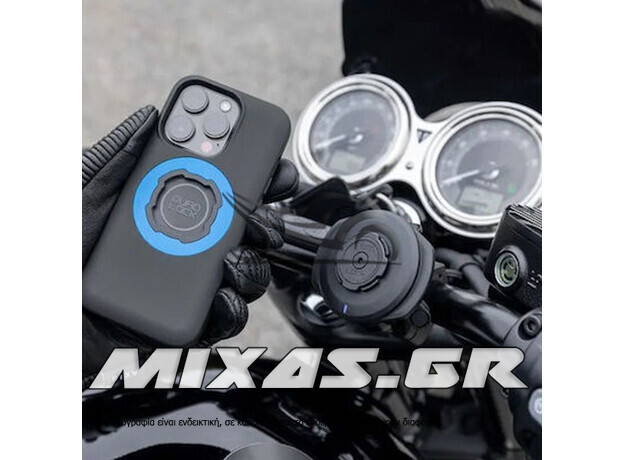 Αδιάβροχη Κεφαλή Ασύρματης Φόρτισης 12V-24V Quad Lock QLH-HW-WCH-2