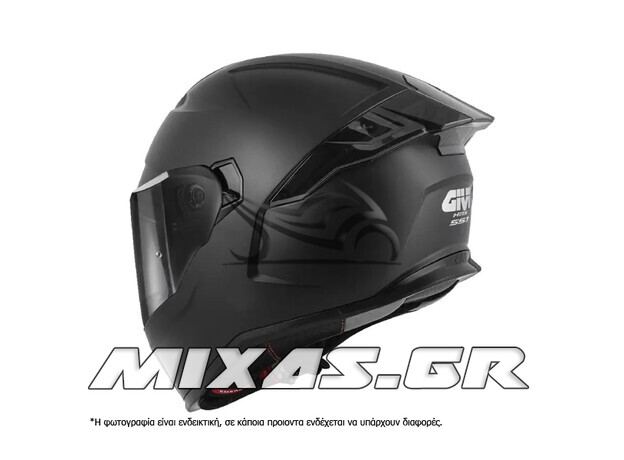 ΚΡΑΝΟΣ GIVI ΚΛΕΙΣΤΟ (FULLFACE) H.55 SV + PINLOCK + ΦΙΜΕ ΖΕΛΑΤΙΝΑ ΜΑΥΡΟ MAT