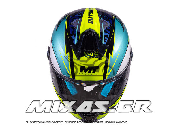 ΚΡΑΝΟΣ MT ΚΛΕΙΣΤΟ (FULLFACE) TARGO S ECE22.06 OUTSIDE B6 ΜΑΥΡΟ/FUO