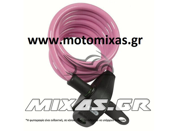 ΛΟΥΚΕΤΟ/ΣΥΡΜΑΤΟΣΧΟΙΝΟ ΠΟΔΗΛΑΤΟΥ ABUS 490/150 ΡΟΖ