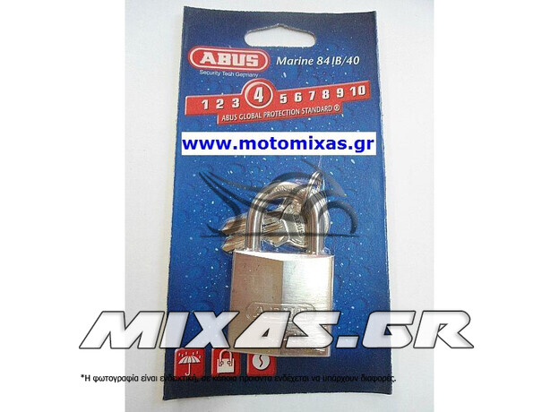 ΛΟΥΚΕΤΟ ABUS MARINE 841B/40mm INOX